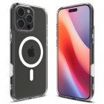 Spigen Ultra Hybrid T MagSafe Back Cover Σιλικόνης / Πλαστικό, Διάφανο / Λευκό για iPhone 16 Pro Max, ACS08505