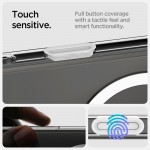 Spigen Ultra Hybrid T MagSafe Back Cover Σιλικόνης / Πλαστικό, Διάφανο / Λευκό για iPhone 16 Pro, ACS08512