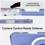 Spigen Ultra Hybrid T MagSafe Back Cover Σιλικόνης / Πλαστικό, Διάφανο / Λευκό για iPhone 16, ACS09073