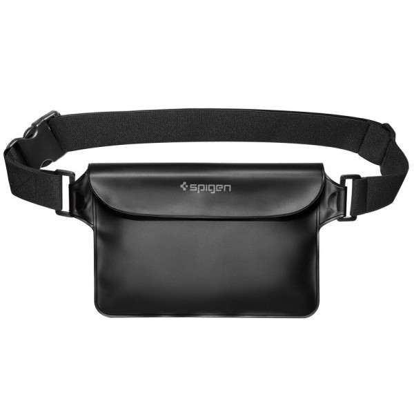 Spigen® A620 AMP04532 IPX8 Certified Universal Waterproof Waist Bag - Black