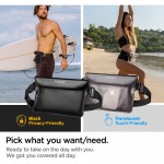 Spigen® A620 AMP04532 IPX8 Certified Universal Waterproof Waist Bag - Black