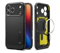 Spigen Tough Armor T Magsafe Back Cover Πλαστικό / Σιλικόνης Μαύρο iPhone 17 Pro Max