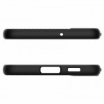 Spigen Liquid Air Back Cover Σιλικόνης Matte Black για Samsung Galaxy S22 5G