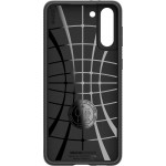 Spigen Liquid Air Back Cover Σιλικόνης Μαύρο Samsung Galaxy S21 5G