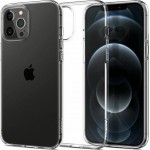 Spigen Liquid Crystal Back Cover Σιλικόνης Crystal Clear για iPhone 12/12 Pro