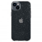 Spigen Liquid Crystal Glitter Back Cover Σιλικόνης Διάφανο για iPhone 14 Plus /15 Plus