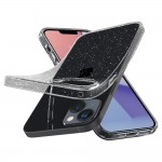 Spigen Liquid Crystal Glitter Back Cover Σιλικόνης Διάφανο για iPhone 14 Plus /15 Plus