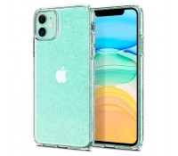 Spigen® Liquid Crystal Glitter™ 076CS27181 iPhone 11 Case - Crystal Quartz
