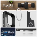 Spigen Mag Armor Back Cover Σιλικόνης Ανθεκτική Matte Black για iPhone 14 Pro