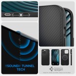 Spigen Mag Armor Back Cover Σιλικόνης Ανθεκτική Matte Black για iPhone 14 Pro