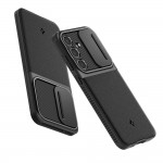 Spigen Liquid Air Back Cover Σιλικόνης Ανθεκτικό Matte Μαύρο για το Samsung Galaxy S24 FE, ACS08618 Spigen Liquid Air Back Cover Σιλικόνης Ανθεκτικό Matte Μαύρο για το Samsung Galaxy S24 FE, ACS08618