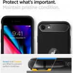 Spigen Rugged Armor Back Cover Σιλικόνης Μαύρο 2020/ 2022/8/7