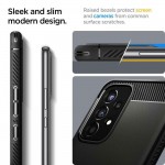 Spigen Rugged Armor Back Cover Σιλικόνης Matte Black για Samsung Galaxy A53 5G