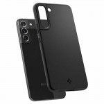 Spigen Thin Fit Back Cover Σιλικόνης Μαύρο για Samsung Galaxy S22 5G