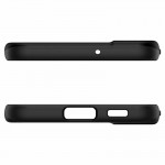 Spigen Thin Fit Back Cover Σιλικόνης Μαύρο για Samsung Galaxy S22 5G