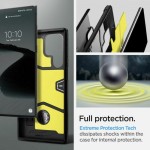 Spigen® Tough Armor™ ACS03923 Ultra Case για Samsung Galaxy S22 Ultra 5G Μαύρη