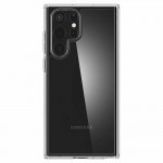 Spigen Ultra Hybrid Back Cover Πλαστικό / Σιλικόνης Crystal Clear για Samsung Galaxy S22 Ultra 5G
