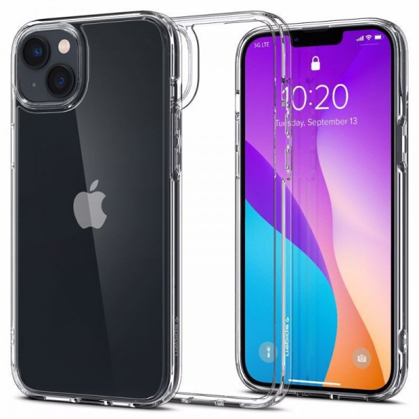 Spigen Ultra Hybrid Back Cover Πλαστικό / Σιλικόνης Διάφανο για iPhone 14