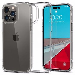 Spigen Ultra Hybrid Back Cover Σιλικόνης Crystal Clear για iPhone 14 Pro