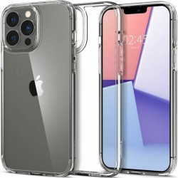 Spigen Ultra Hybrid Back Cover Σιλικόνης / Πλαστικό Διάφανο για iPhone 13 Pro