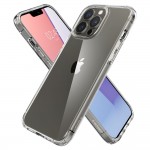 Spigen Ultra Hybrid Back Cover Σιλικόνης / Πλαστικό Διάφανο για iPhone 13 Pro