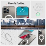 Spigen Ultra Hybrid Mag Back Cover Πλαστικό / Σιλικόνης Λευκό-Διάφανο iPhone 14 Pro Max