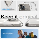 Spigen Ultra Hybrid Mag Back Cover Πλαστικό / Σιλικόνης Λευκό-Διάφανο iPhone 14 Pro Max