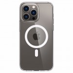 Spigen Ultra Hybrid MagFit Back Cover Πλαστικό / Σιλικόνης Διάφανο/Λευκό για iPhone 14 Pro