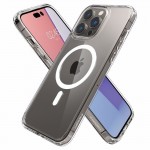 Spigen Ultra Hybrid MagFit Back Cover Πλαστικό / Σιλικόνης Διάφανο/Λευκό για iPhone 14 Pro
