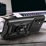 Tech-Protect Camshield Pro Hard Case Σκληρή Θήκη με Κάλυμμα Κάμερας, Back Cover, Μαύρο για το Samsung Galaxy A16 4G και το Samsung Galaxy A16  5G