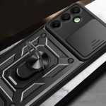 Tech-Protect Camshield Pro Hard Case Σκληρή Θήκη με Κάλυμμα Κάμερας, Back Cover, Μαύρο για το Samsung Galaxy A16 4G και το Samsung Galaxy A16  5G