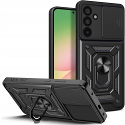 Tech-Protect Camshield Pro Hard Case Σκληρή Θήκη με Κάλυμμα Κάμερας, Back Cover, Μαύρο για Samsung Galaxy A56 5G