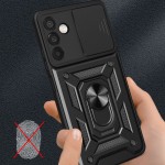 Tech-Protect Camshield Pro Hard Case Σκληρή Θήκη με Κάλυμμα Κάμερας, Back Cover, Μαύρο για το Samsung M15 5G