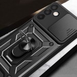 Tech-Protect Camshield Pro Hard Case Σκληρή Θήκη με Κάλυμμα Κάμερας, Back Cover, Μαύρο για το Samsung M15 5G