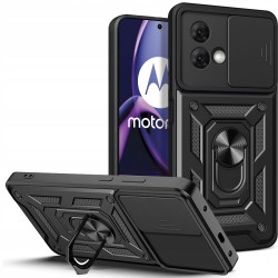 TechSuit Camshield Hard Case Σκληρή Θήκη με Κάλυμμα Κάμερας, Back Cover, Μαύρο για Motorola Moto G84