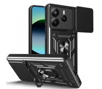 Tech-Protect Camshield Pro Hard Case Σκληρή Θήκη με Κάλυμμα Κάμερας, Back Cover, Μαύρο για το Xiaomi Redmi Note 14 5g