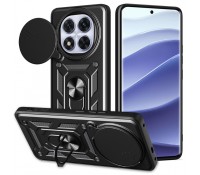 Tech-Protect Camshield Pro Hard Case Σκληρή Θήκη με Κάλυμμα Κάμερας, Back Cover, Μαύρο για Xiaomi Redmi Note 14 Pro Plus  5G