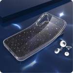 Tech-Protect Flexair+  Back Cover Σιλικόνης,  για Samsung Galaxy A25 5G, Διάφανο με Glitter