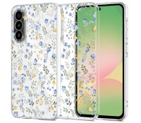 Tech-Protect Flexair θήκη Σιλικόνης Διάφανη για το Samsung Galaxy A56 5G, Spring Flowers
