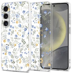 Tech-Protect Flexair+ Back Cover Σιλικόνης Διάφανο για το Samsung Galaxy S25, Spring Flowers
