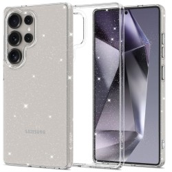 Tech-Protect Flexair Back Cover Σιλικόνης Ανθεκτικό Διάφανο για το Samsung Galaxy S25 Ultra, Glitter