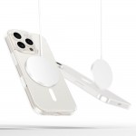 Tech-Protect Flexair Hybrid CC MagSafe Back Cover Clear / Άσπρο για iPhone 16 Pro