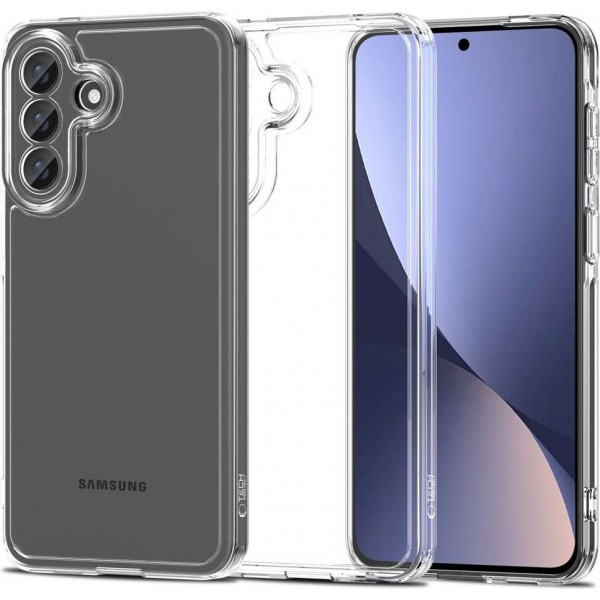 Tech-Protect Flexair Hybrid Back Cover Πλαστικό / Σιλικόνης Διάφανο για το Samsung Galaxy A57 5G Tech-Protect Flexair Hybrid Back Cover Πλαστικό / Σιλικόνης Διάφανο για το Samsung Galaxy A57 5G