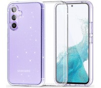 Tech-Protect Flexair Hybrid Back Cover Διάφανο για Samsung Galaxy S23 FE, Glitter