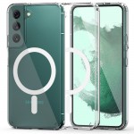 Tech-Protect Flexair Hybrid Magsafe Back Cover Σιλικόνης Πλαστικό / Σιλικόνης για Samsung Galaxy S22 5G, Διάφανο/Λευκό