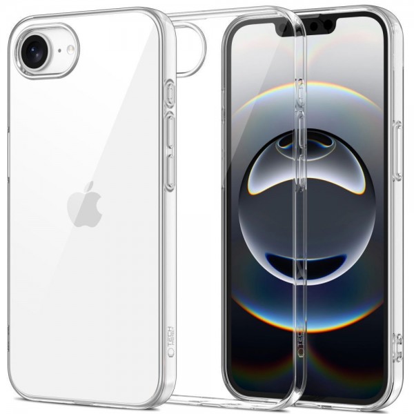 Tech-Protect Flexair Back Cover, Σιλικόνης, Διάφανη θήκη για το iPhone 16e/17e 