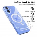 Tech-Protect Flexair MagSafe Back Cover  Διάφανο / Λευκό για iPhone 16