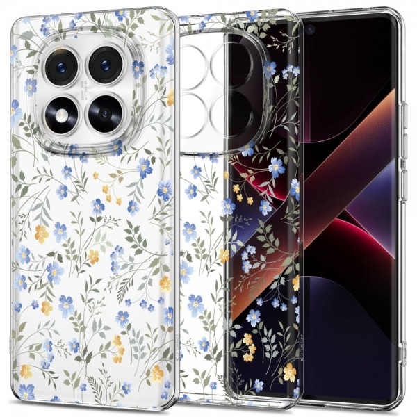 Tech-Protect Flexair Back Cover Σιλικόνης Spring Flowers για Xiaomi Redmi Note 14 Pro 5G και Xiaomi Poco X7 5G