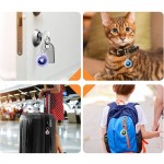 Tech-Protect Icon Θήκη Μπρελόκ Σιλικόνης για AirTag 1 / 2 σε Διάφανο χρώμα, 4 τμχ