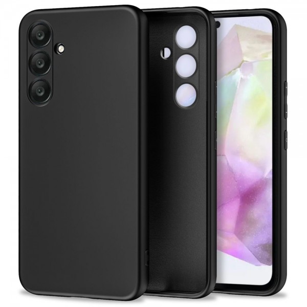 Tech-Protect Icon Back Cover Σιλικόνης για το Samsung Galaxy A35 5G, Black